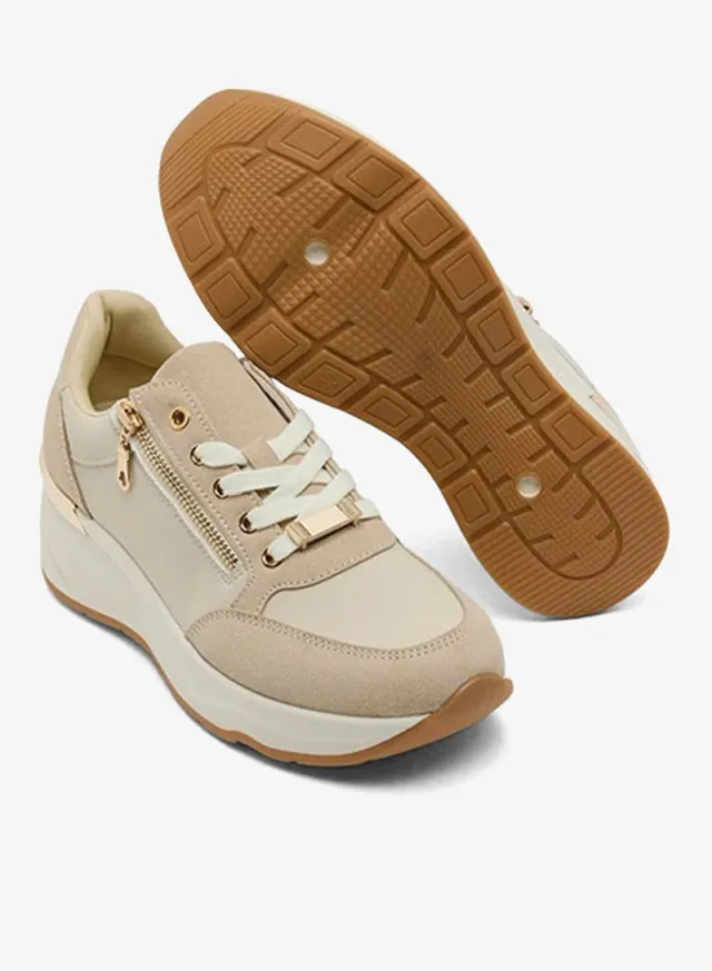 Color Block Mid Top Sneakers – صورة 3