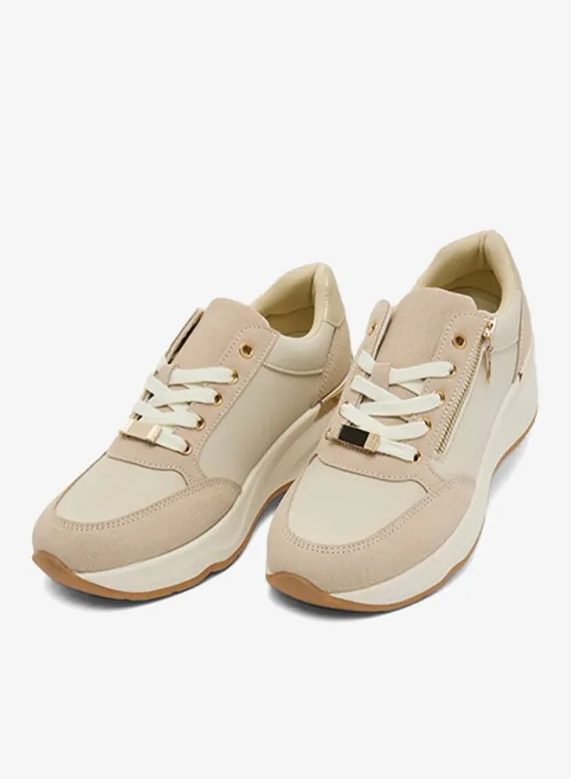 Color Block Mid Top Sneakers – صورة 4