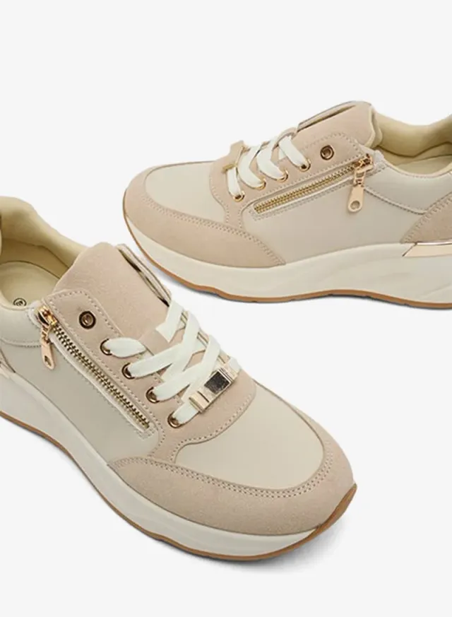 Color Block Mid Top Sneakers – صورة 5