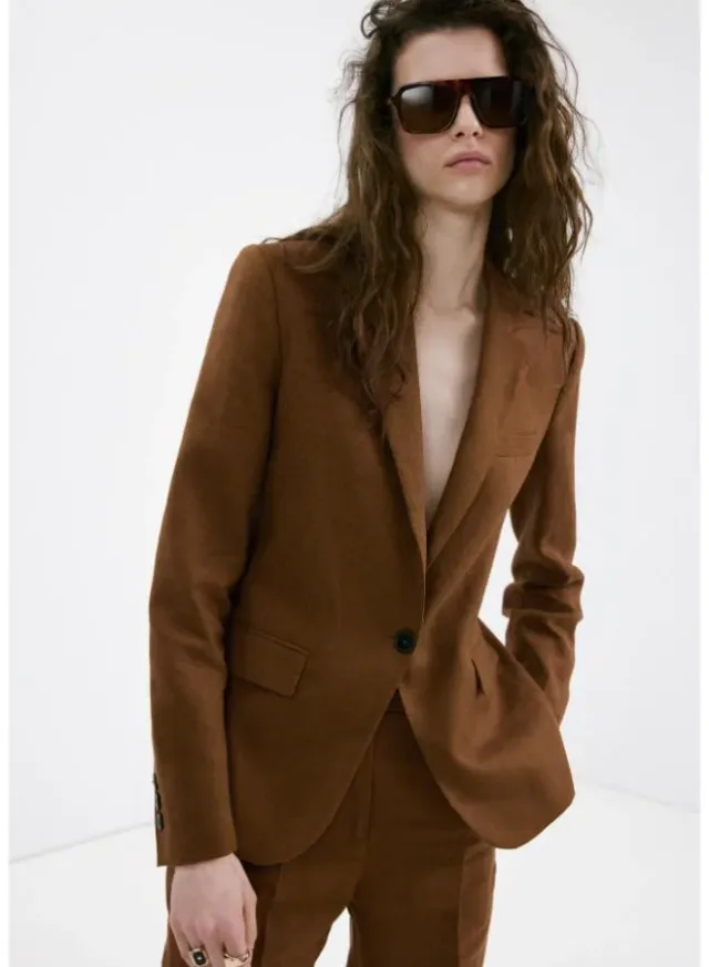 Linen suit jacket – صورة 4
