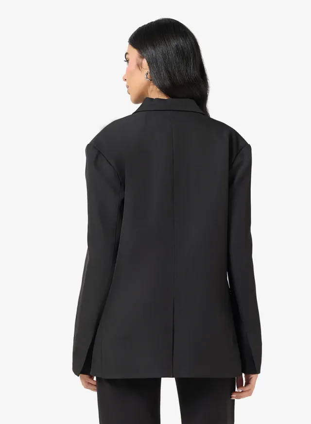 Oversized Double-Breasted Blazer – image 2