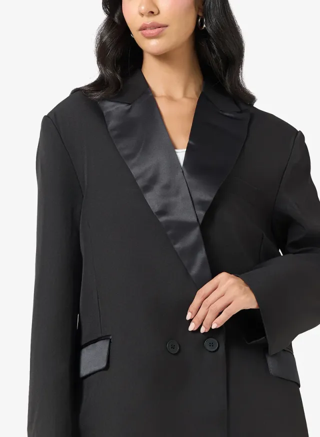Oversized Double-Breasted Blazer – image 3