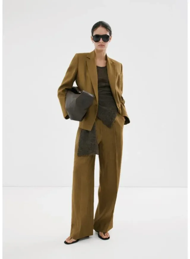 Linen suit jacket