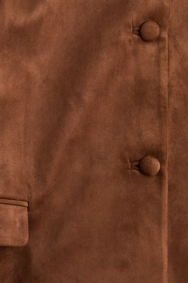 Collarless jacket – image 7