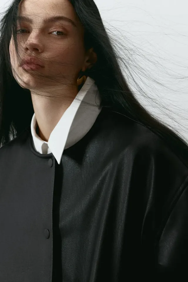 Coated bomber jacket – image 2