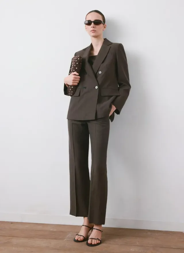 Straight-fit lyocell suit jacket – صورة 5