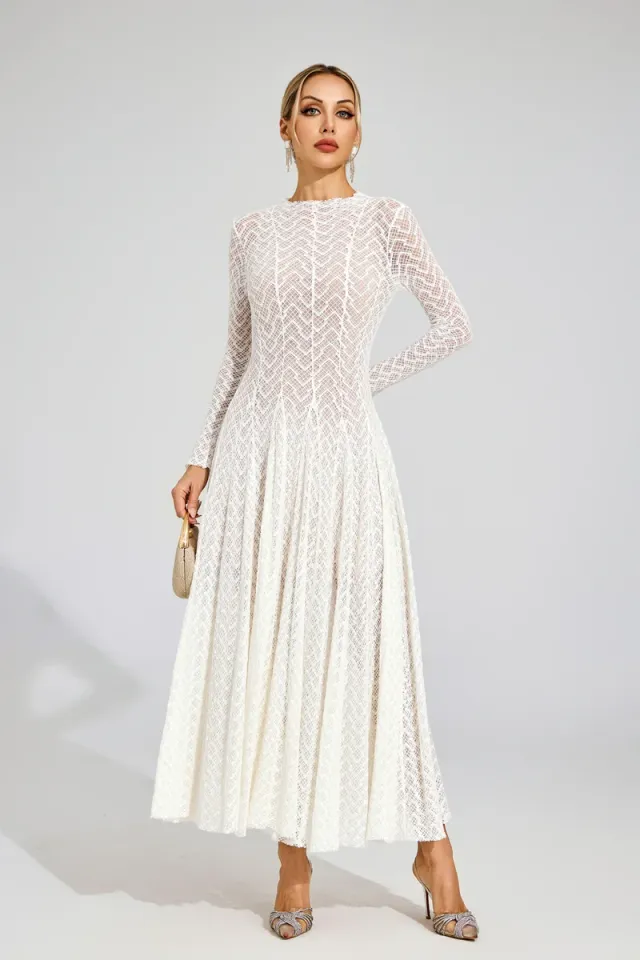 Armstrong Lace Long Sleeve Dress