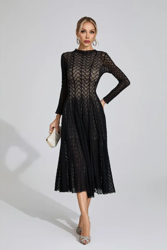 Armstrong Lace Long Sleeve Dress – image 2