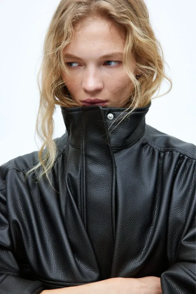 Coated bomber jacket – image 3