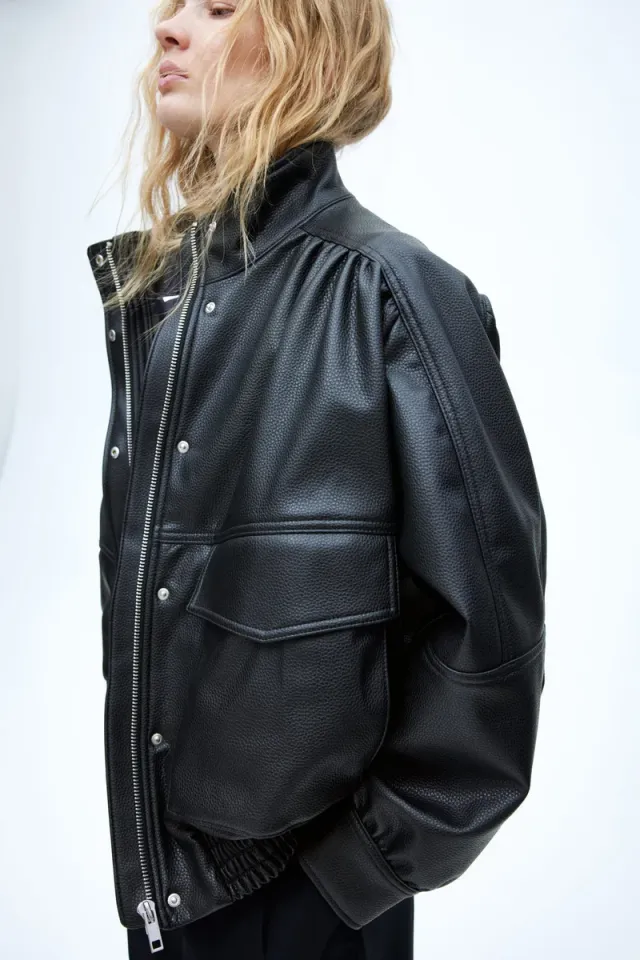 Coated bomber jacket – image 4