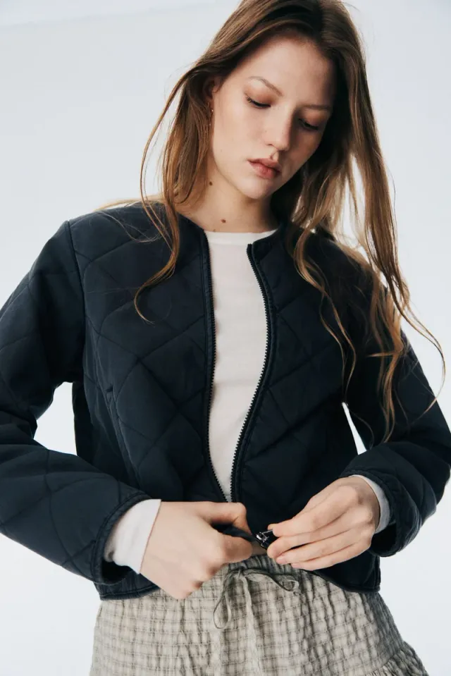 Quilted cotton jacket