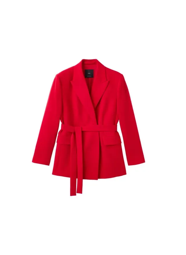Suit jacket with scarf – صورة 5