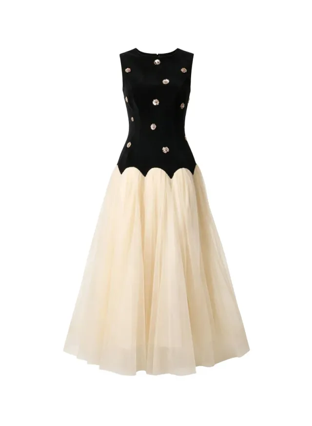 Vienna Mesh Maxi Dress – image 4