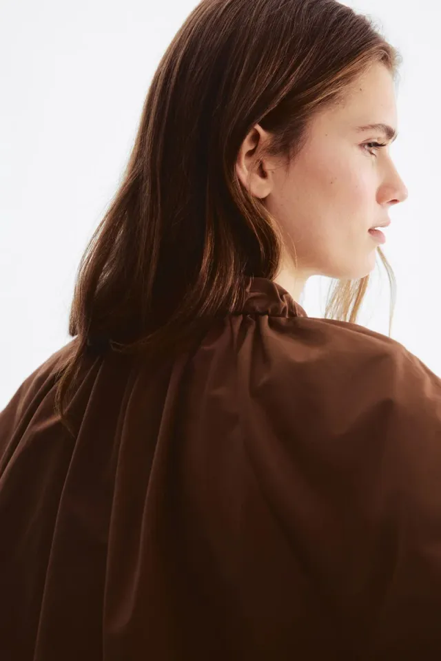 Gathered bomber jacket – image 4