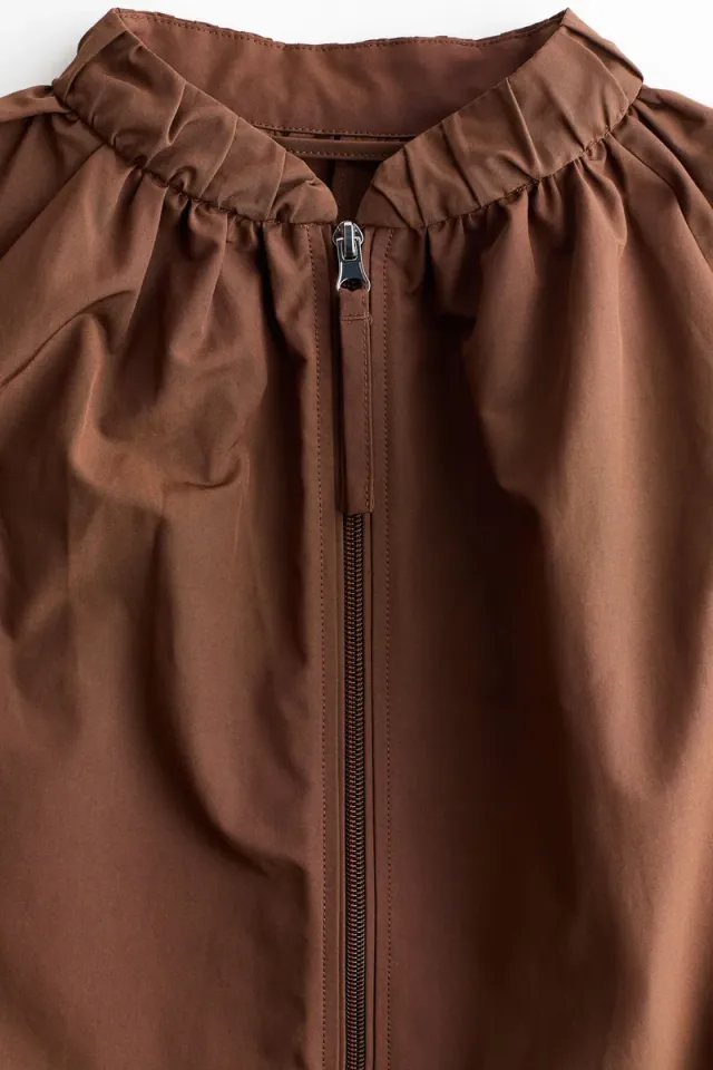 Gathered bomber jacket – image 7