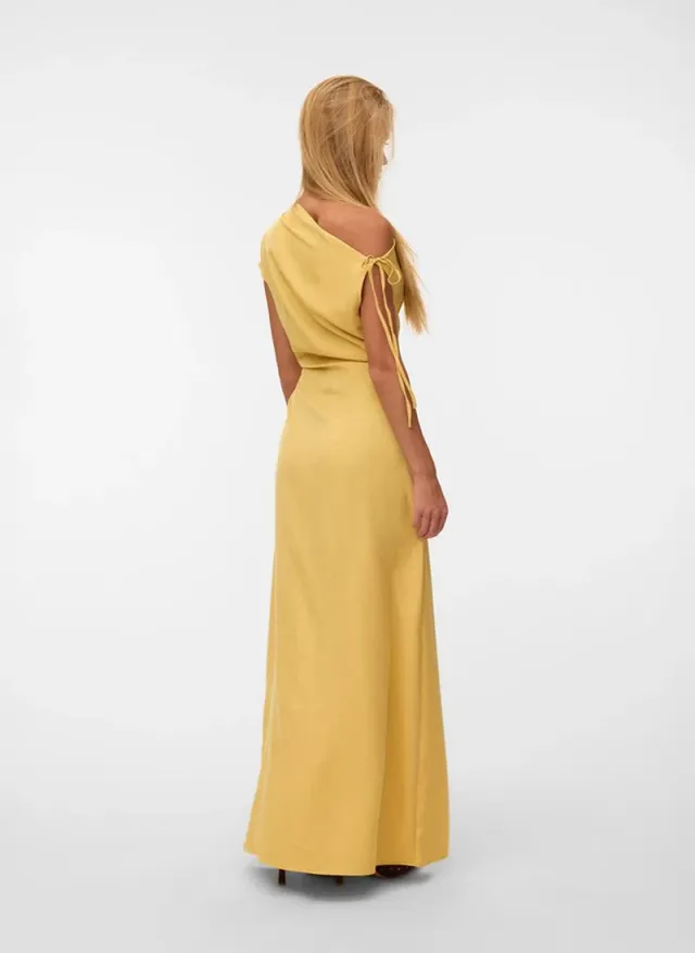 Women's VMATHENA Sleeveless Detail Maxi Woven Dress – صورة 2