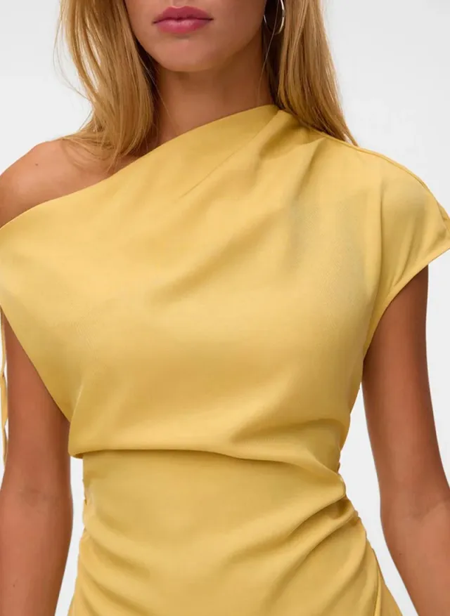 Women's VMATHENA Sleeveless Detail Maxi Woven Dress – صورة 3