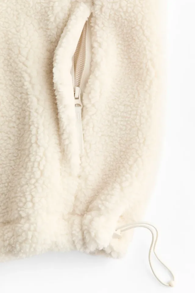 Hooded teddy sports jacket – image 2
