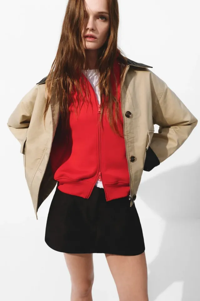 Padded canvas jacket – image 2