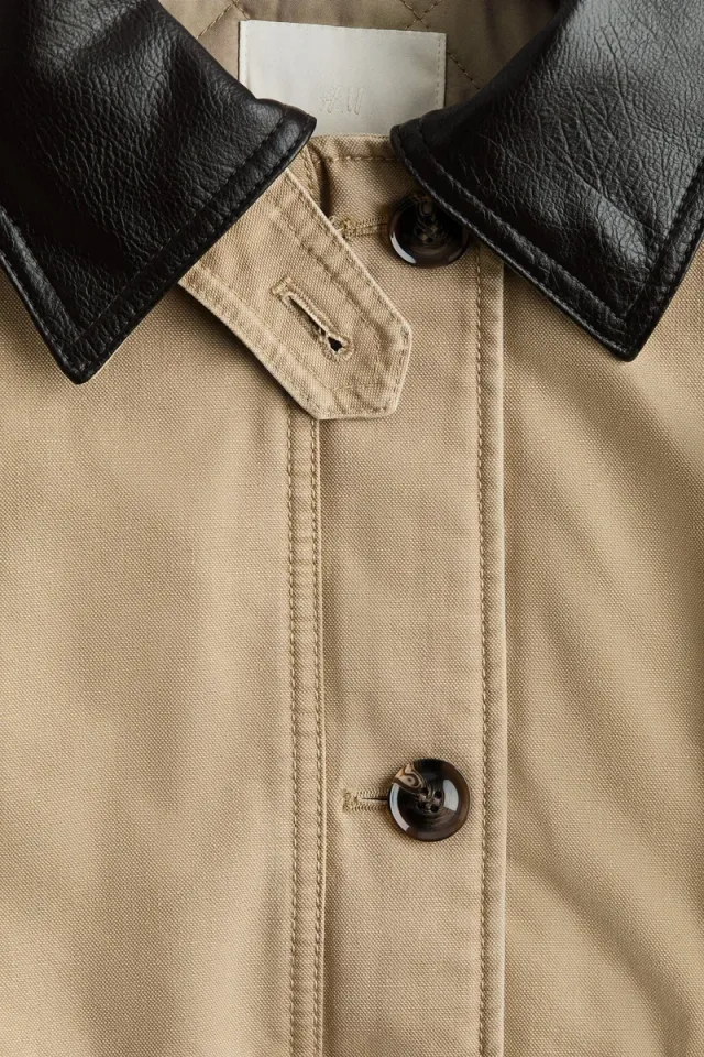 Padded canvas jacket – image 8
