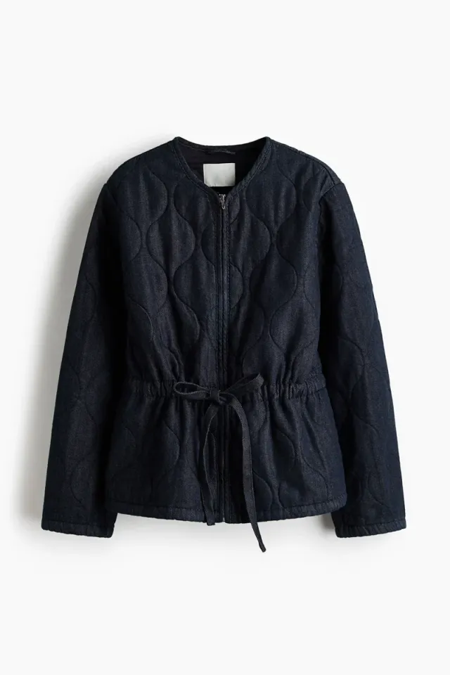 Quilted denim jacket – image 5