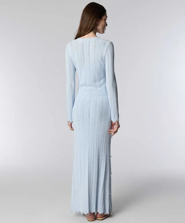 Sequin-Embellished Knit Dress – صورة 5