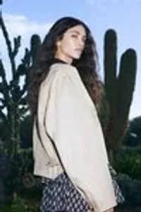 Coated-collar twill jacket – image 3