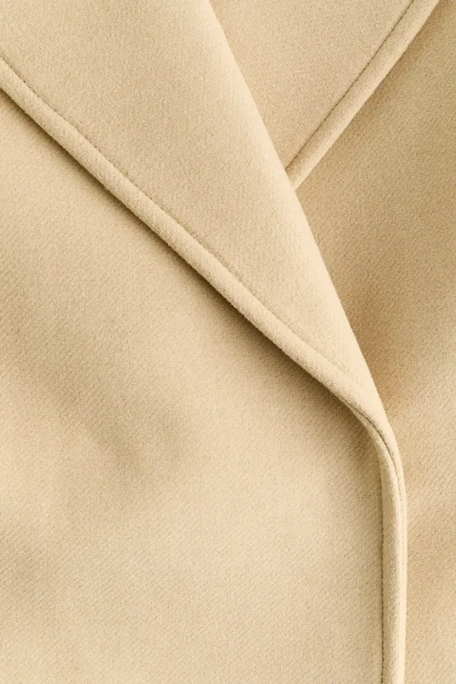 Oversized wool-blend coat – image 7