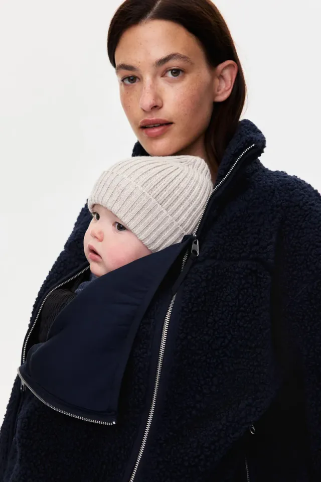 MAMA Before &amp; After Babywearing teddy jacket