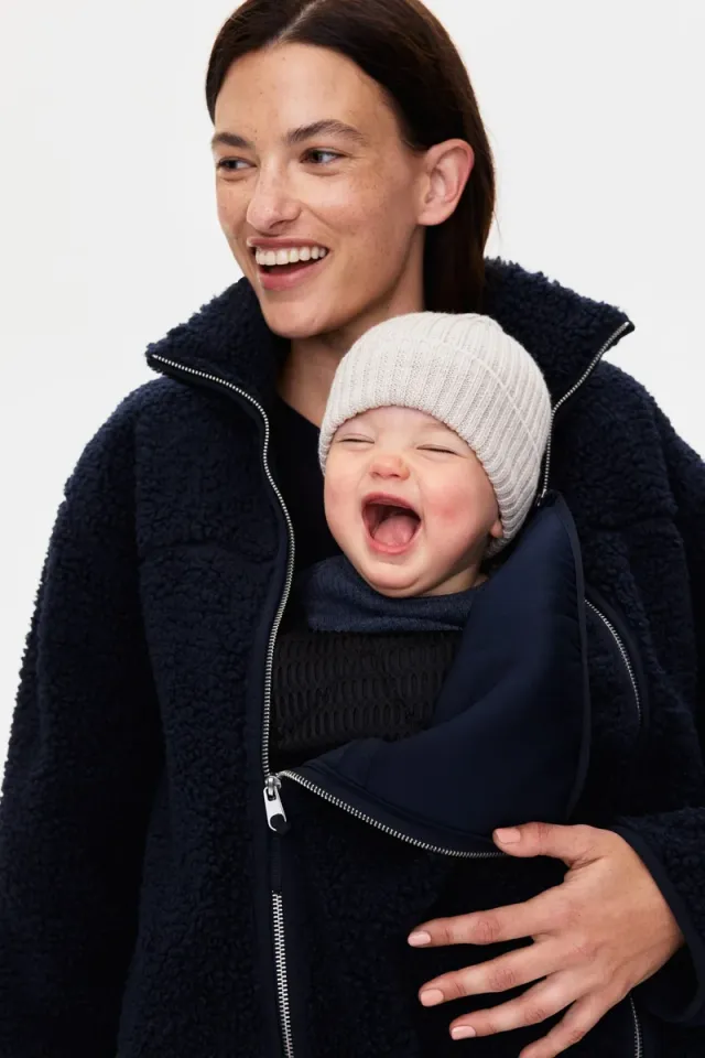 MAMA Before & After Babywearing teddy jacket – image 2