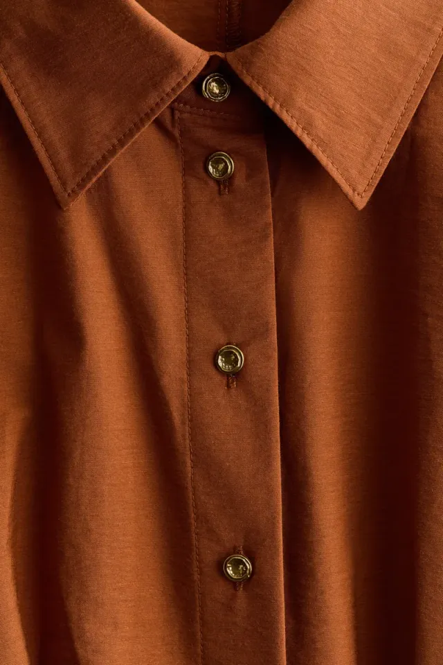 Waisted shirt dress – image 5