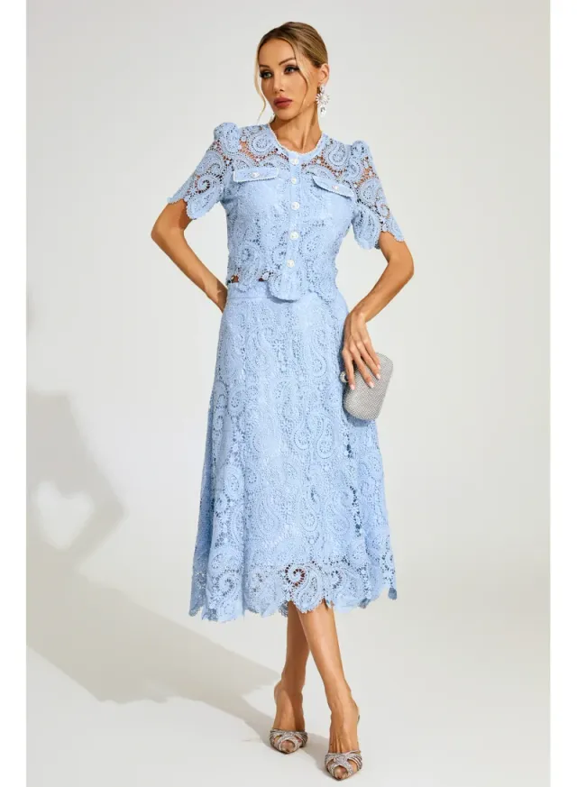 Calvin Lace Two Piece Set – image 3