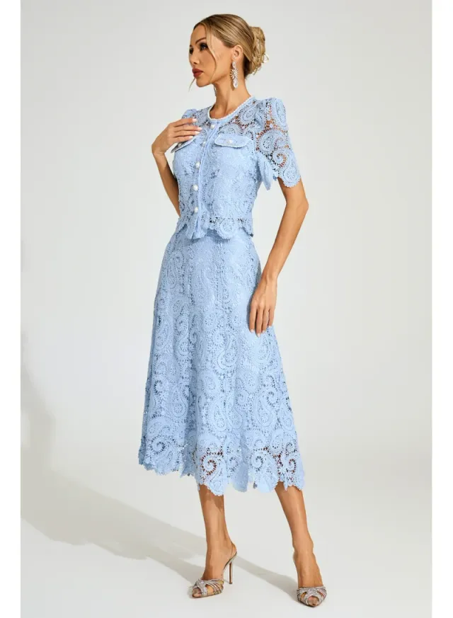 Calvin Lace Two Piece Set – image 5