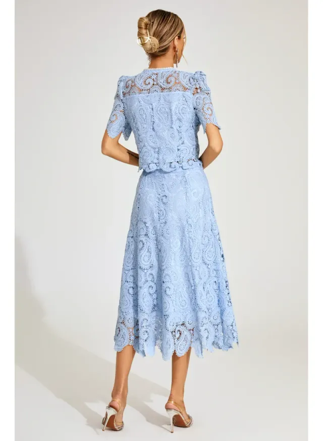Calvin Lace Two Piece Set – image 6