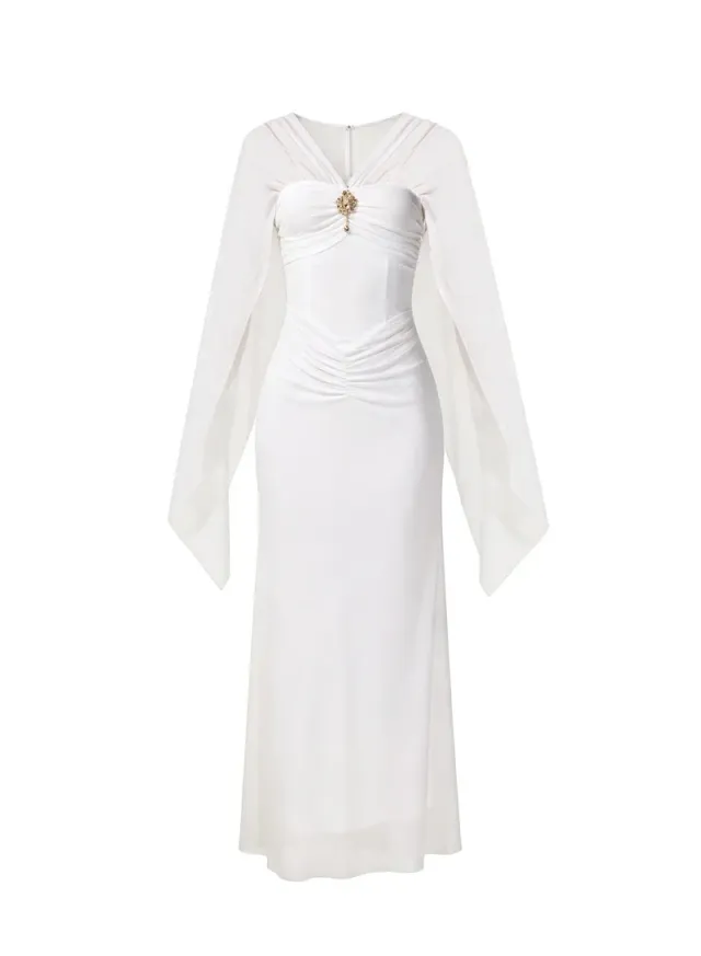 Juanita Cape Maxi Dress – image 4