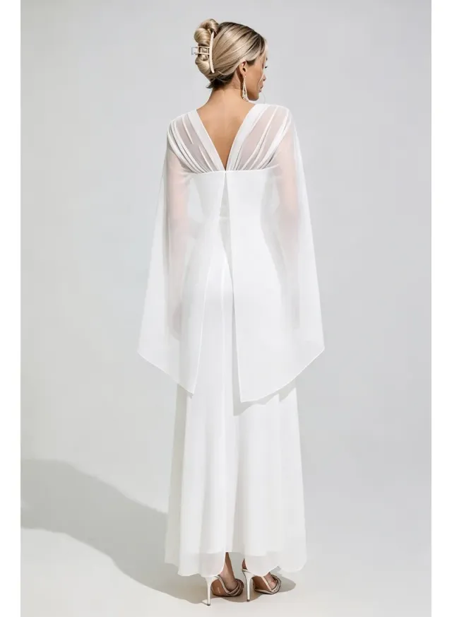 Juanita Cape Maxi Dress – image 3