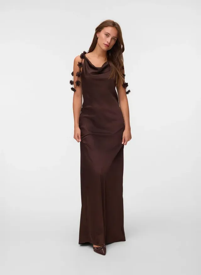 Women's VMANALEIA Sleeveless Detail Maxi Dress