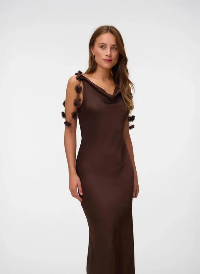 Women's VMANALEIA Sleeveless Detail Maxi Dress – صورة 2