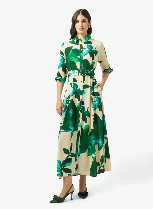 Daphne Print Dress