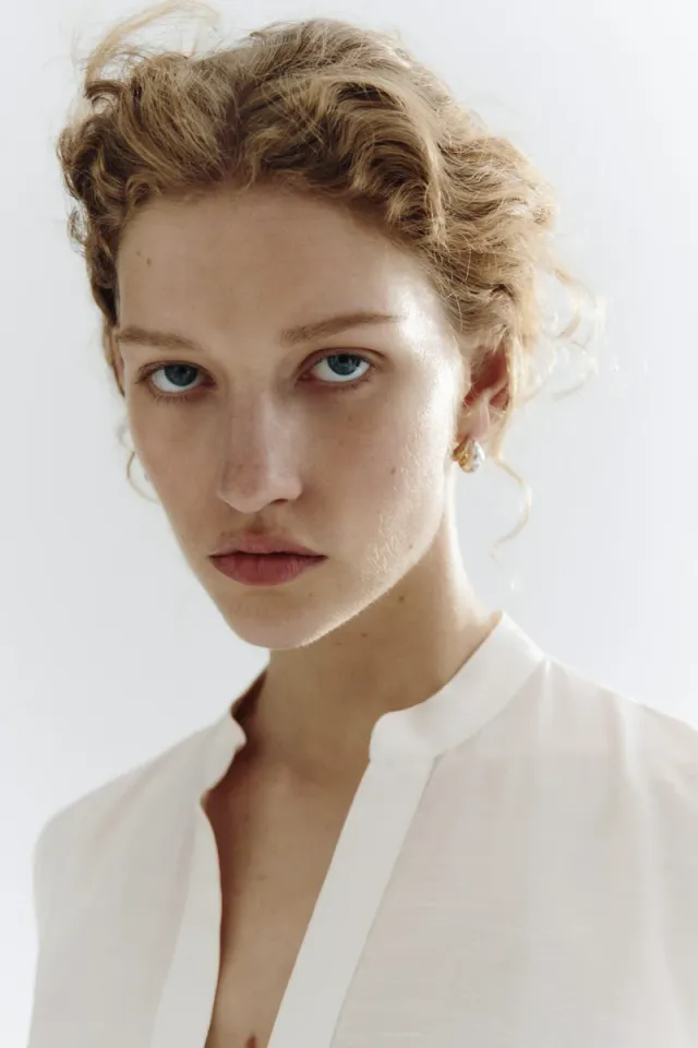 Tie-belt shirt dress – image 2