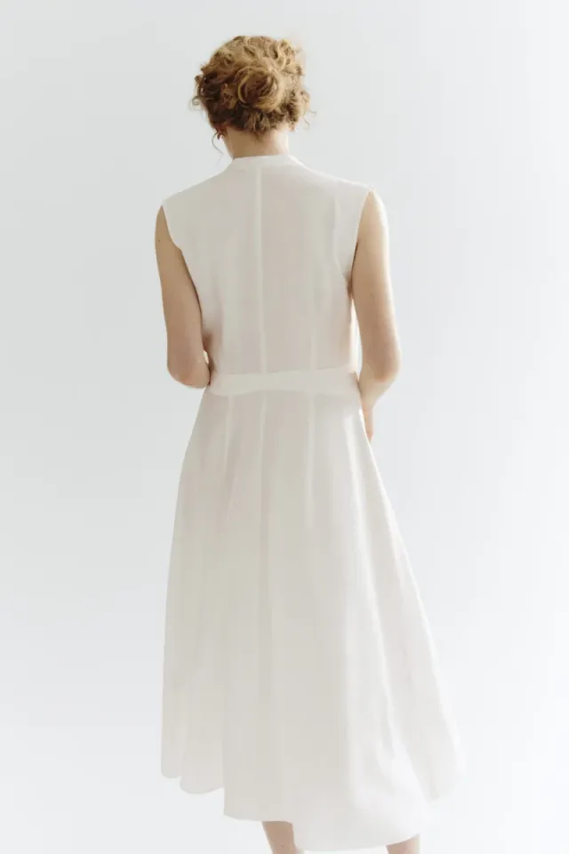Tie-belt shirt dress – image 4