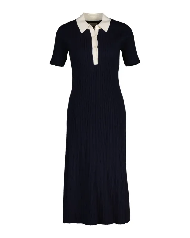 Rib Knit Rugger Dress