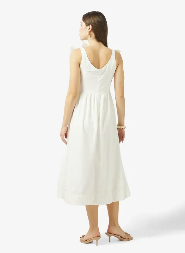 Sweetheart Neck Corset Bodice Princess Cut Dress – image 3