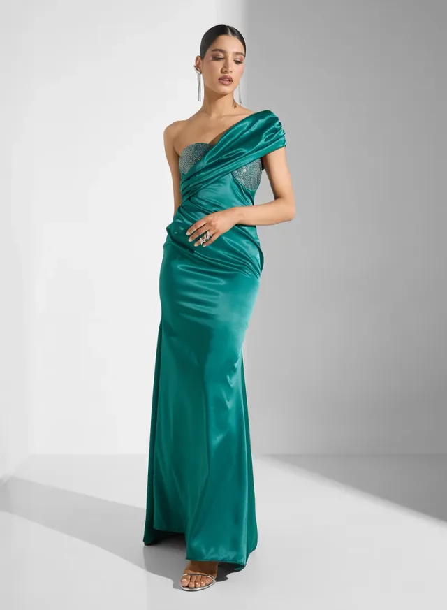 One Shoulder Bodycon  Dress