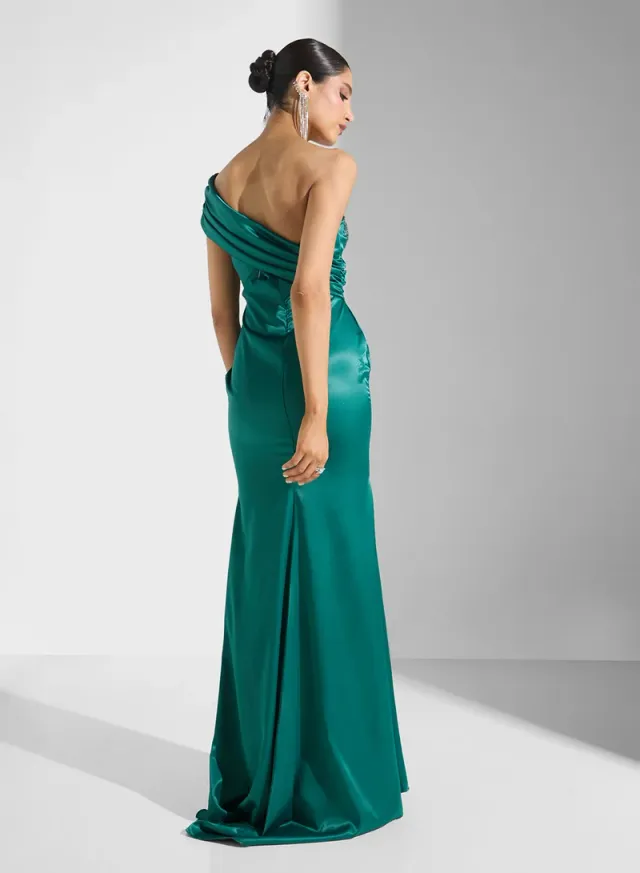 One Shoulder Bodycon Dress – image 2