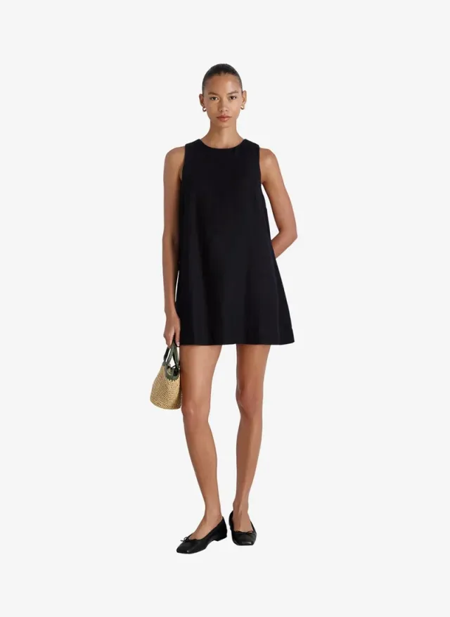 Women's Summer White Cooper Linen Slvls Mini Dress – image 3