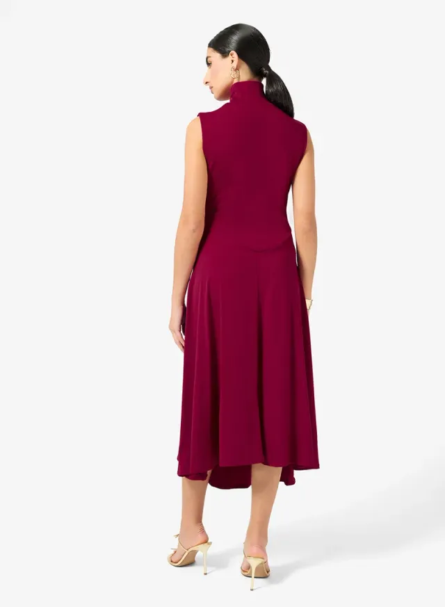 High Neck A-line Dress – image 2