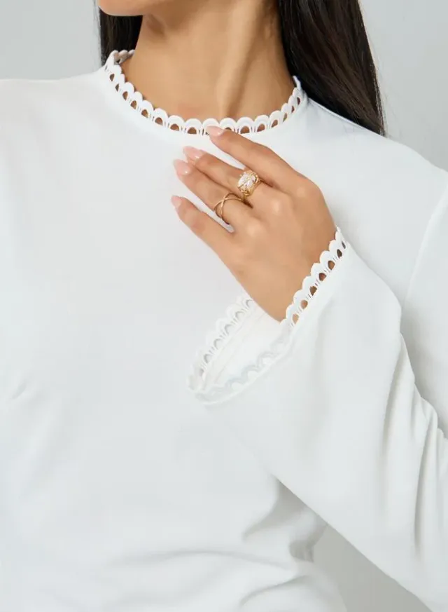 White Maxi Dress with Cape Overlay – image 4