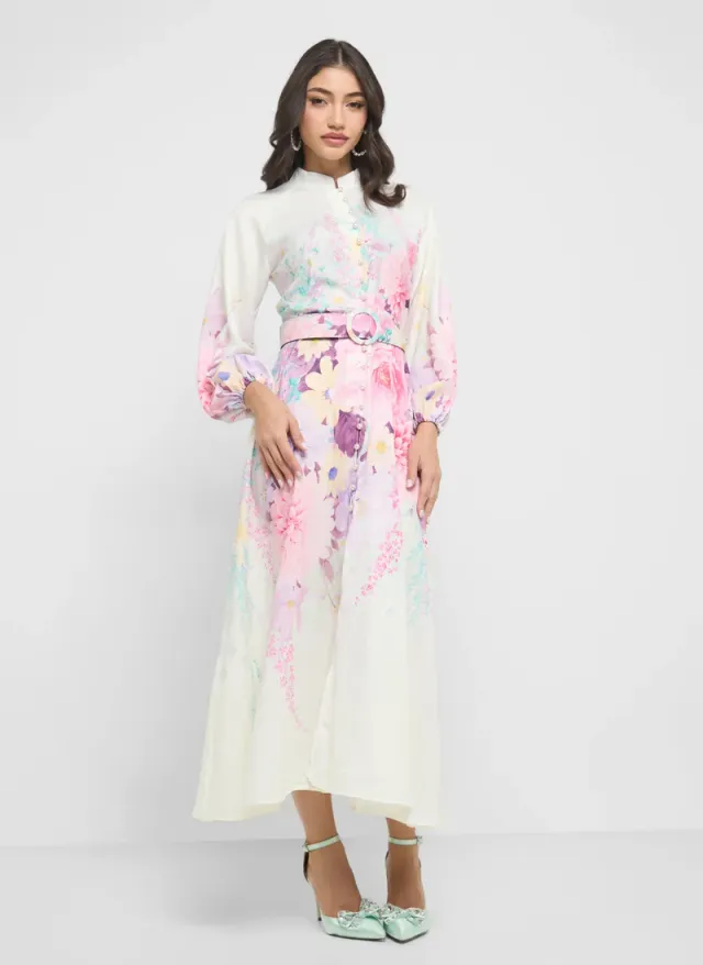 Floral Print Dress