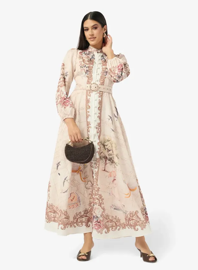 Abstract Print Dress – image 4